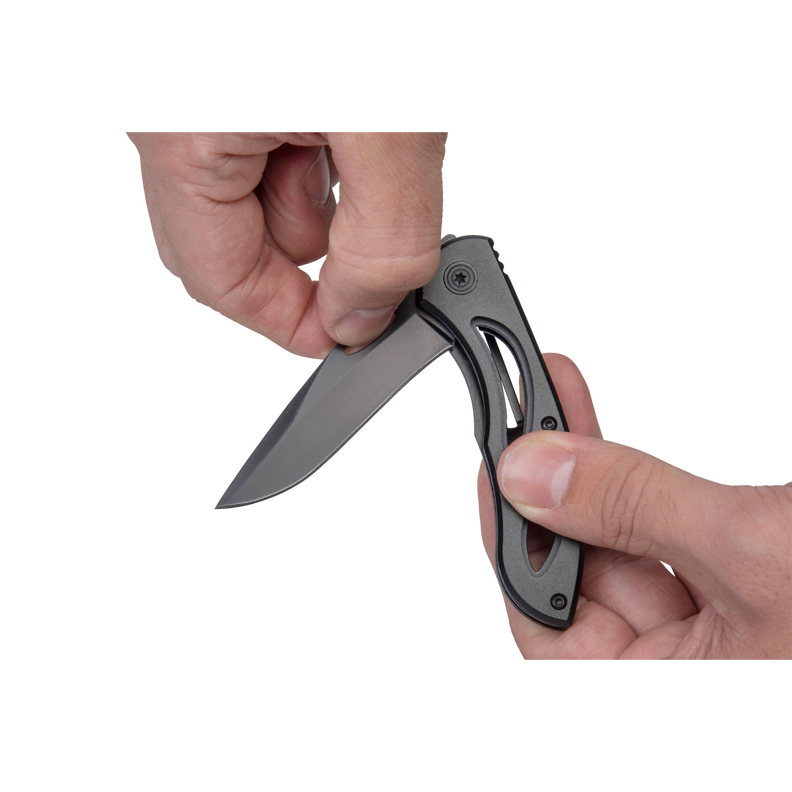 Wolfcraft  Freizeitmesser mit klappbarer glatter Klinge Bild 7