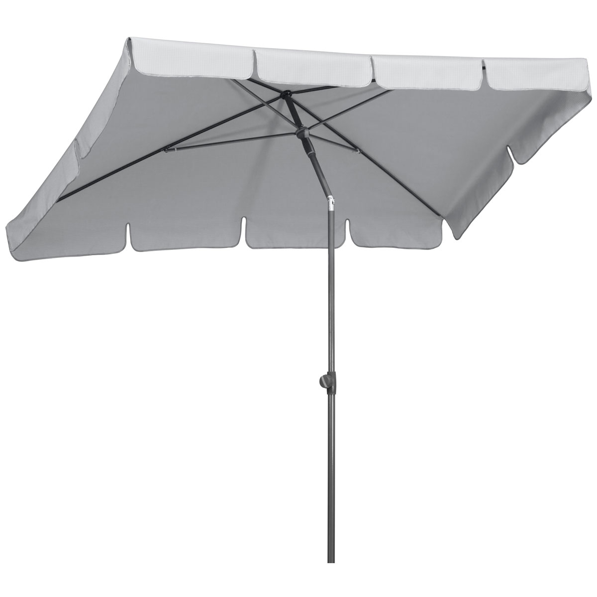 Schneider Schirme Sonnenschirm Aquila 265 x 150 cm silbergrau Bild 1