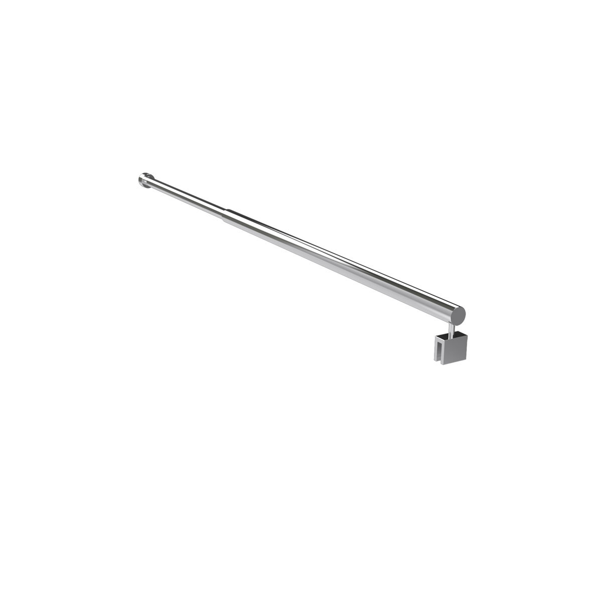 Aurlane Haltestange Parma chrom 70 bis 110 cm Bild 1