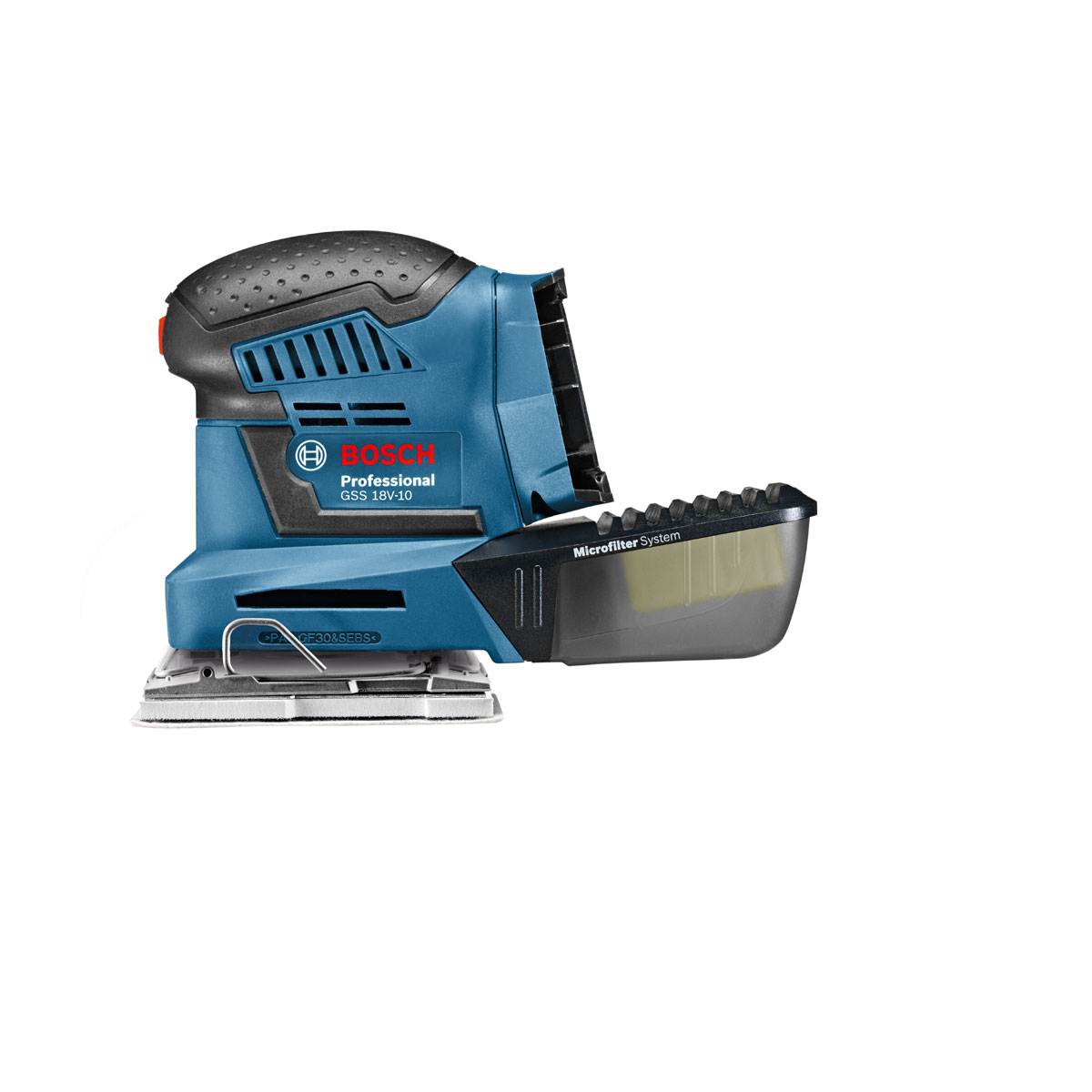 Bosch Professional  Akku-Schwingschleifer GSS 18V-10 solo Bild 4