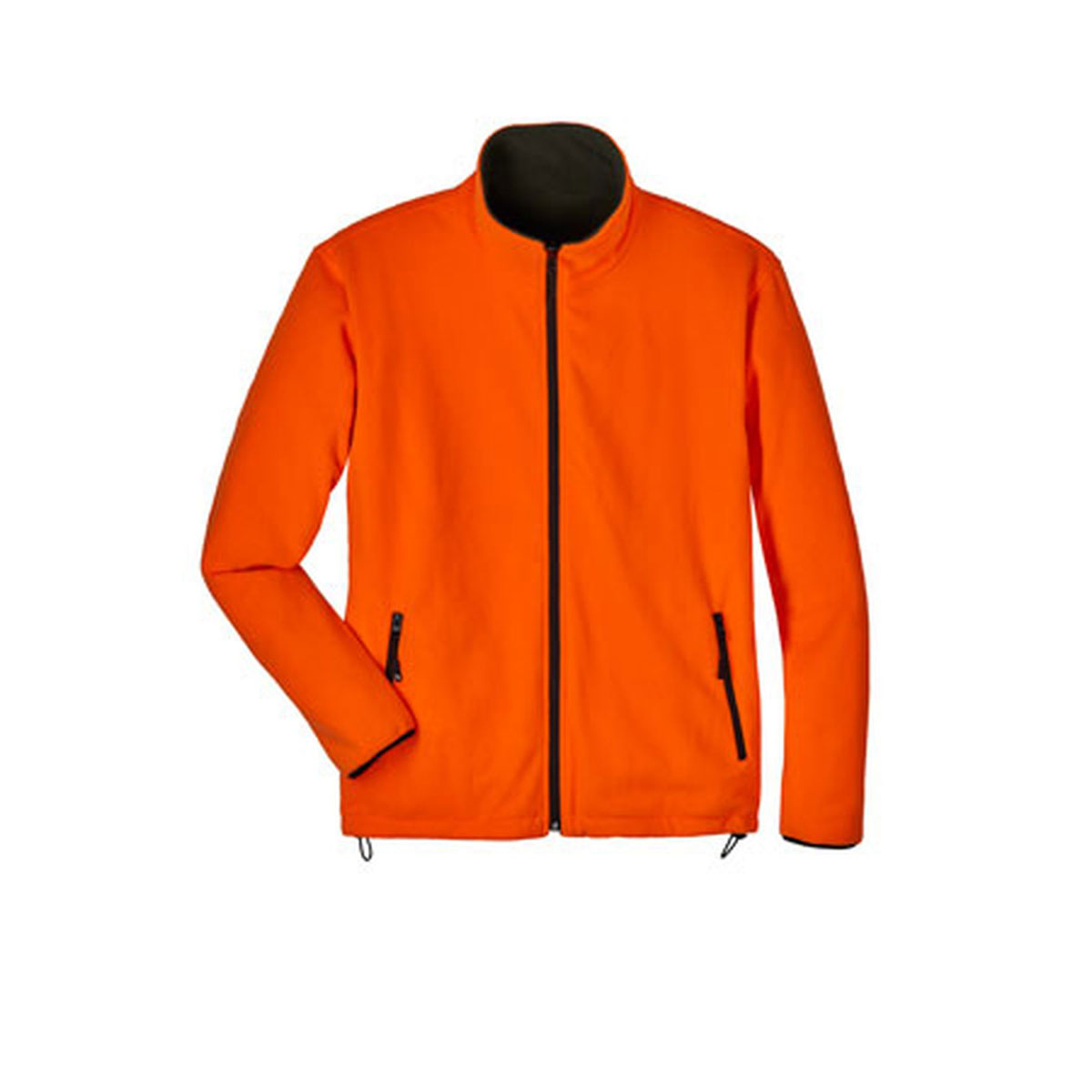Scheibler Fleece-Wendejacke Ulme oliv-orange Größe L