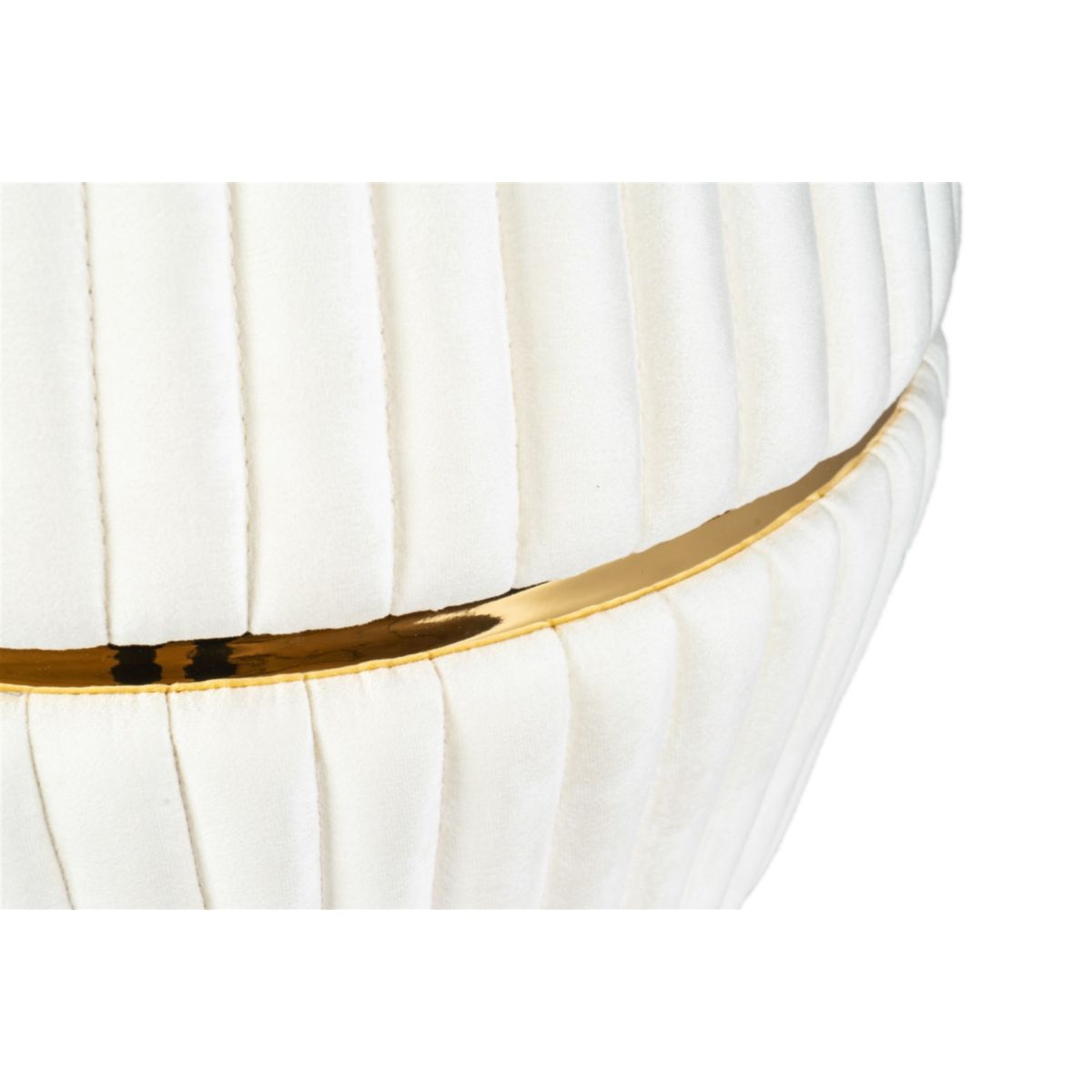 Hocker Doric 225 elfenbein gold Bild 4