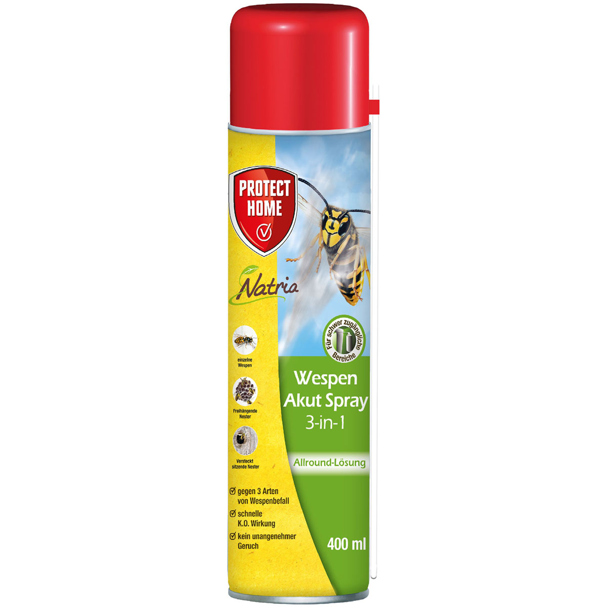 PROTECT HOME Natria Wespen-Akut-Spray 3in1 Bild 1