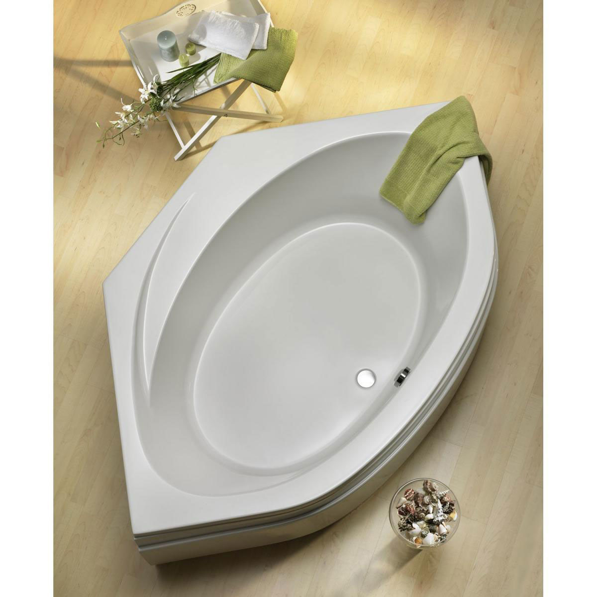 Ottofond Eckwanne Canary 150 cm weiß Bild 2