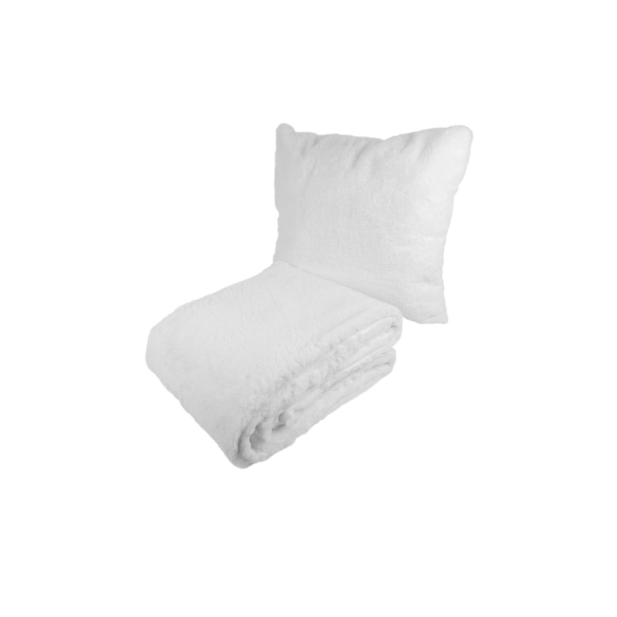 Dekokissen & Decke Aimee 625 2er-Set Weiß