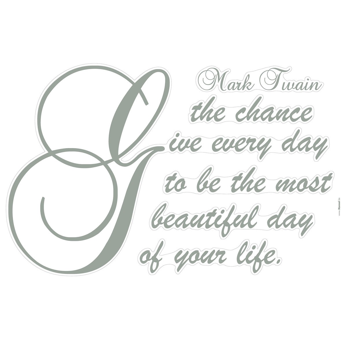 Komar  Wandtattoo Beautiful 100x70 cm Bild 2