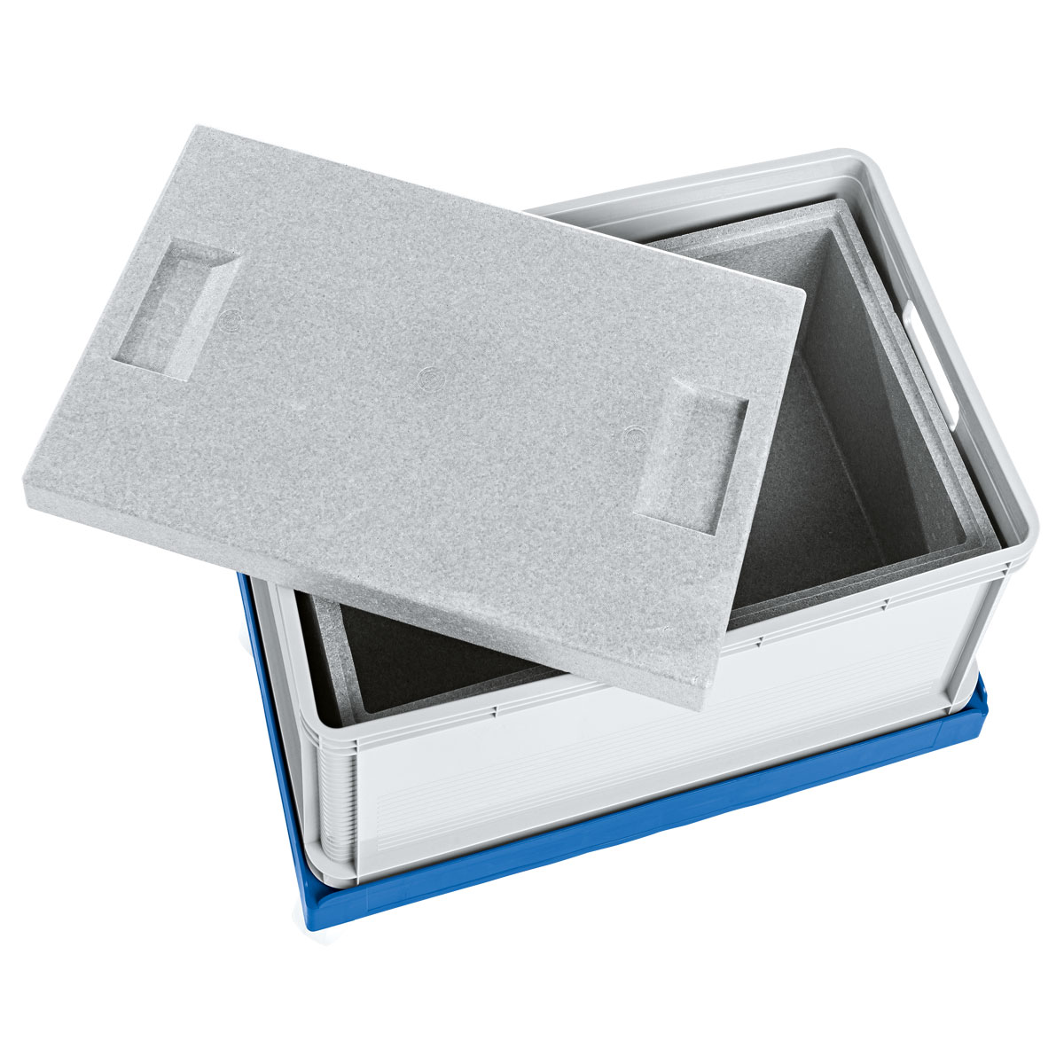 Rollwagen für Kunststoffbehälter 61 x 16,5 x 41 cm Bild 4