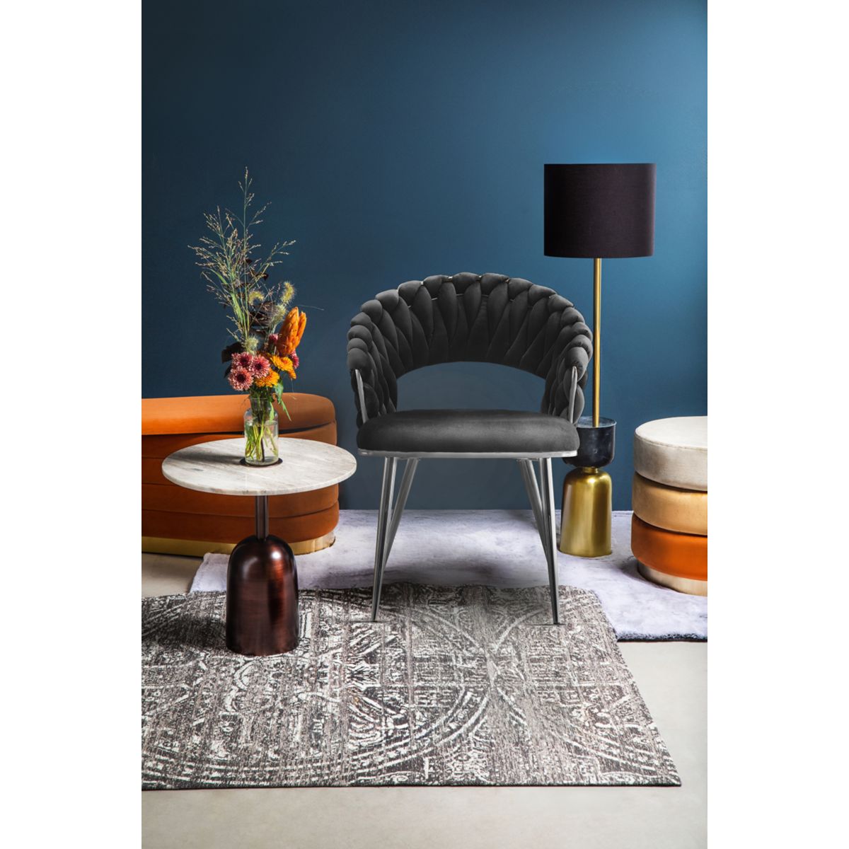 Stuhl Finesse 125 2er-Set schwarz silber Bild 7