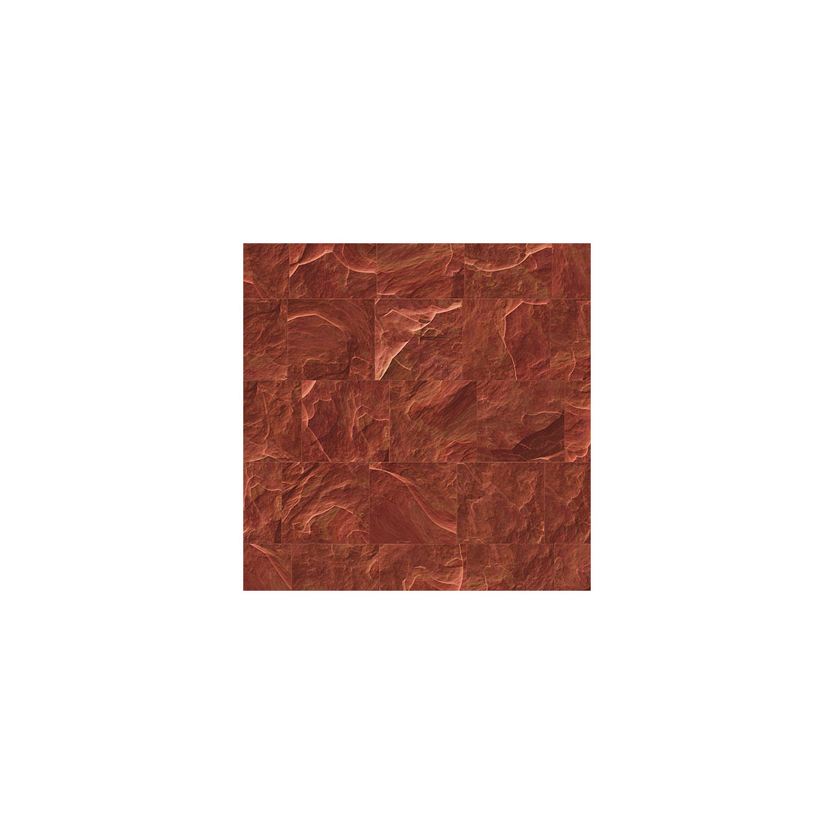 Komar  Vlies Fototapete Red Slate Tiles 400x280 cm Bild 4