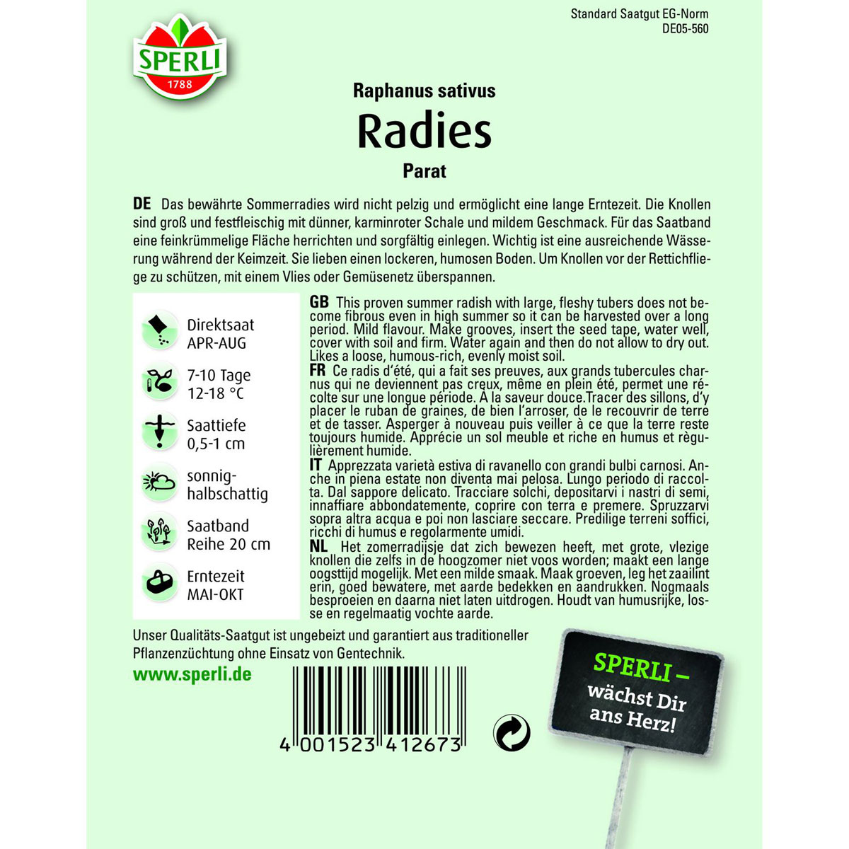 Radies Parat 5 m Saatband Bild 2