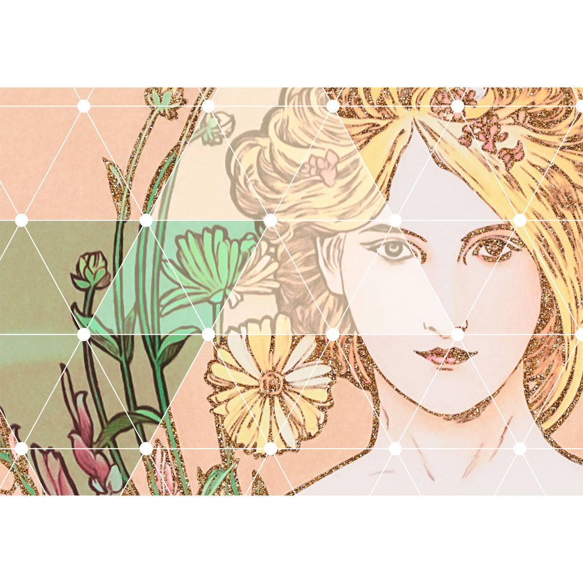 Komar  Vlies Fototapete Printemps 100x280 cm Bild 3