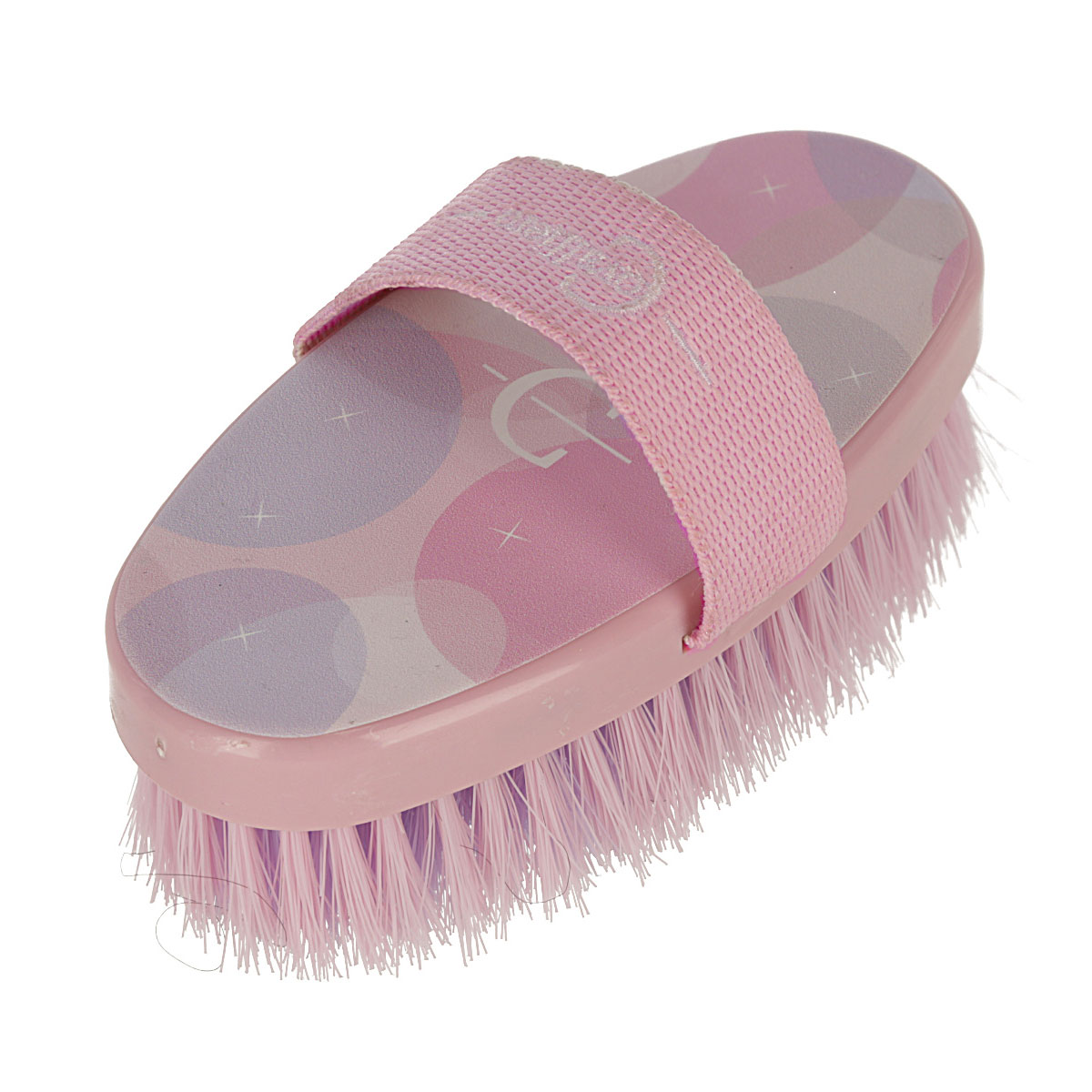 Pferdekardätsche Lilli Starlight 14 x 7 cm rosa-lila Bild 1