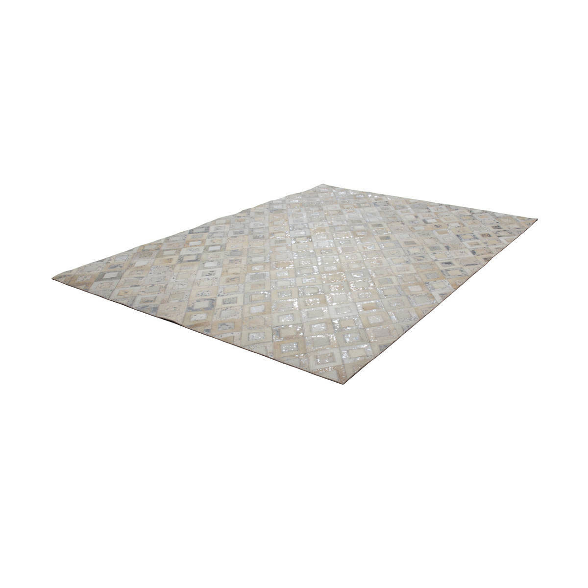 Lederteppich „Spark 110“, grau/silber Bild 4