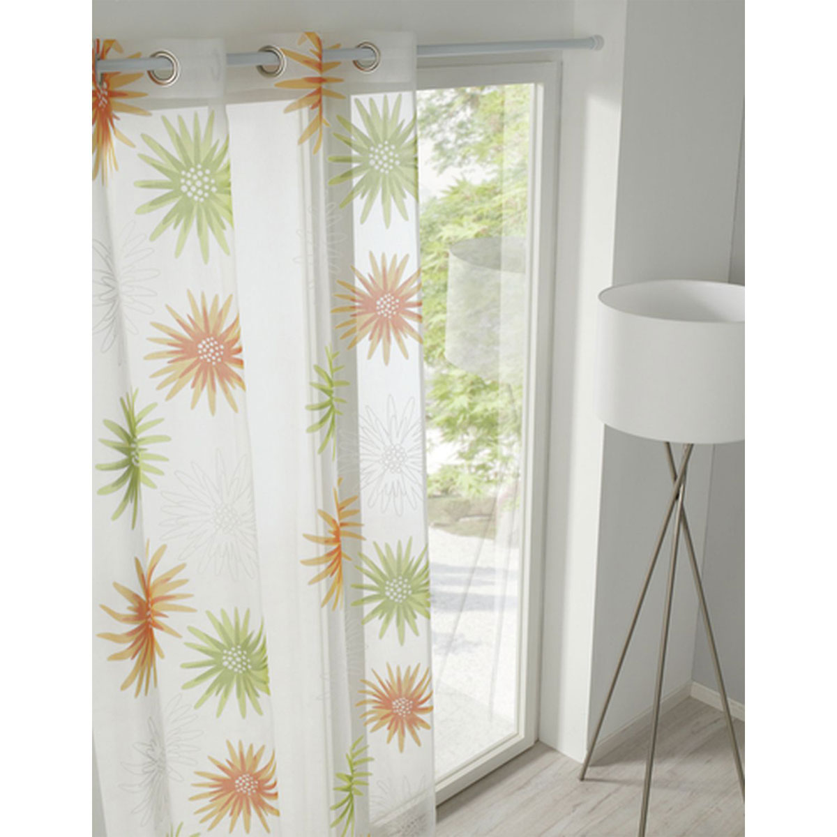 Gardinia Spannstange Durchmesser 23/26 mm 80-130 cm weiß Bild 6