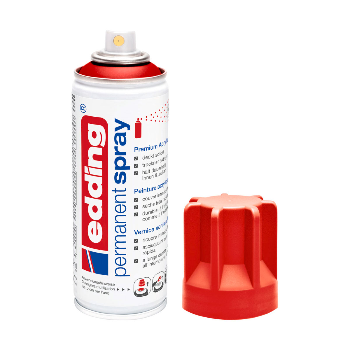 Edding  Spray 5200 verkehrsrot seidenmatt