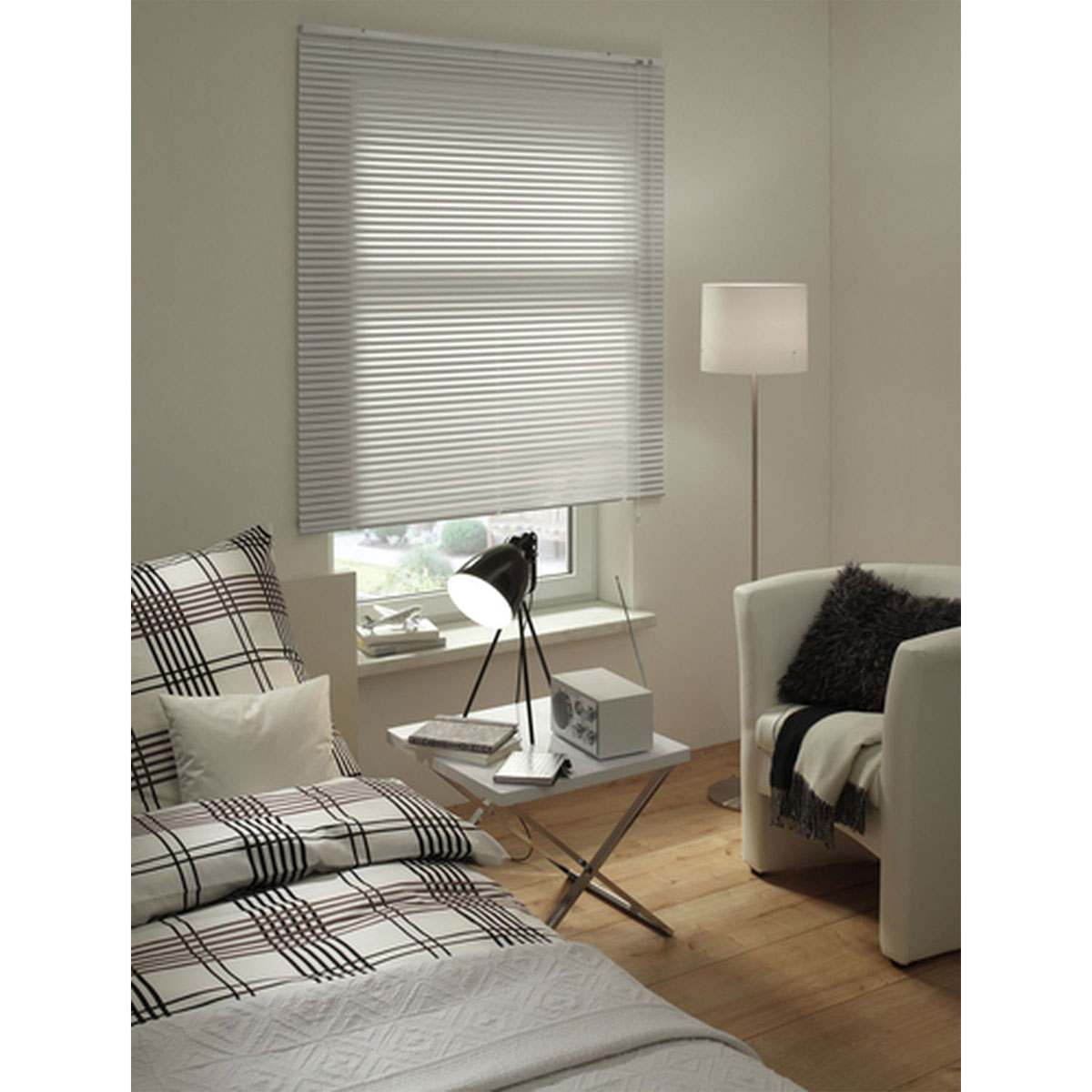 Gardinia Aluminium-Jalousie 60 x 130 cm weiß Bild 2