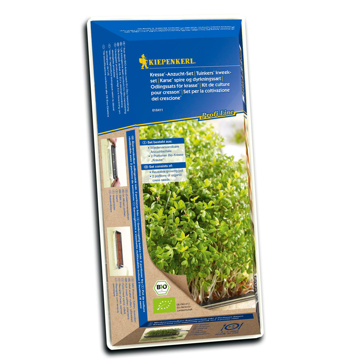 Kiepenkerl Kresse-Anzucht-Set Profi-Line