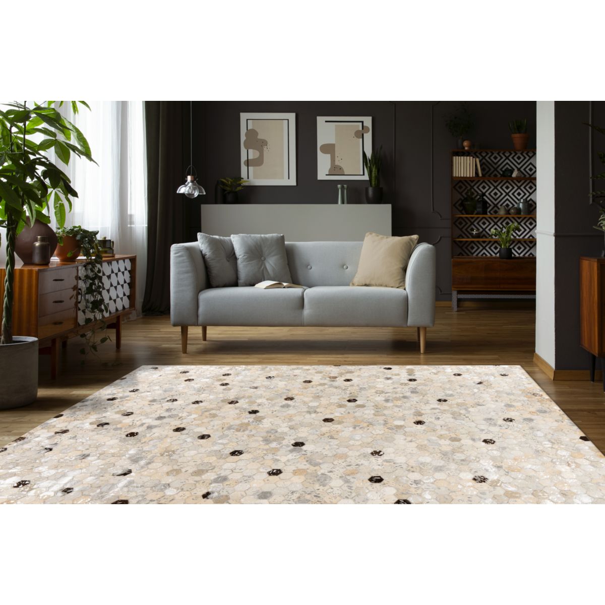 Lavin 1025 Silber / Grau 160 x 230 cm Bild 2