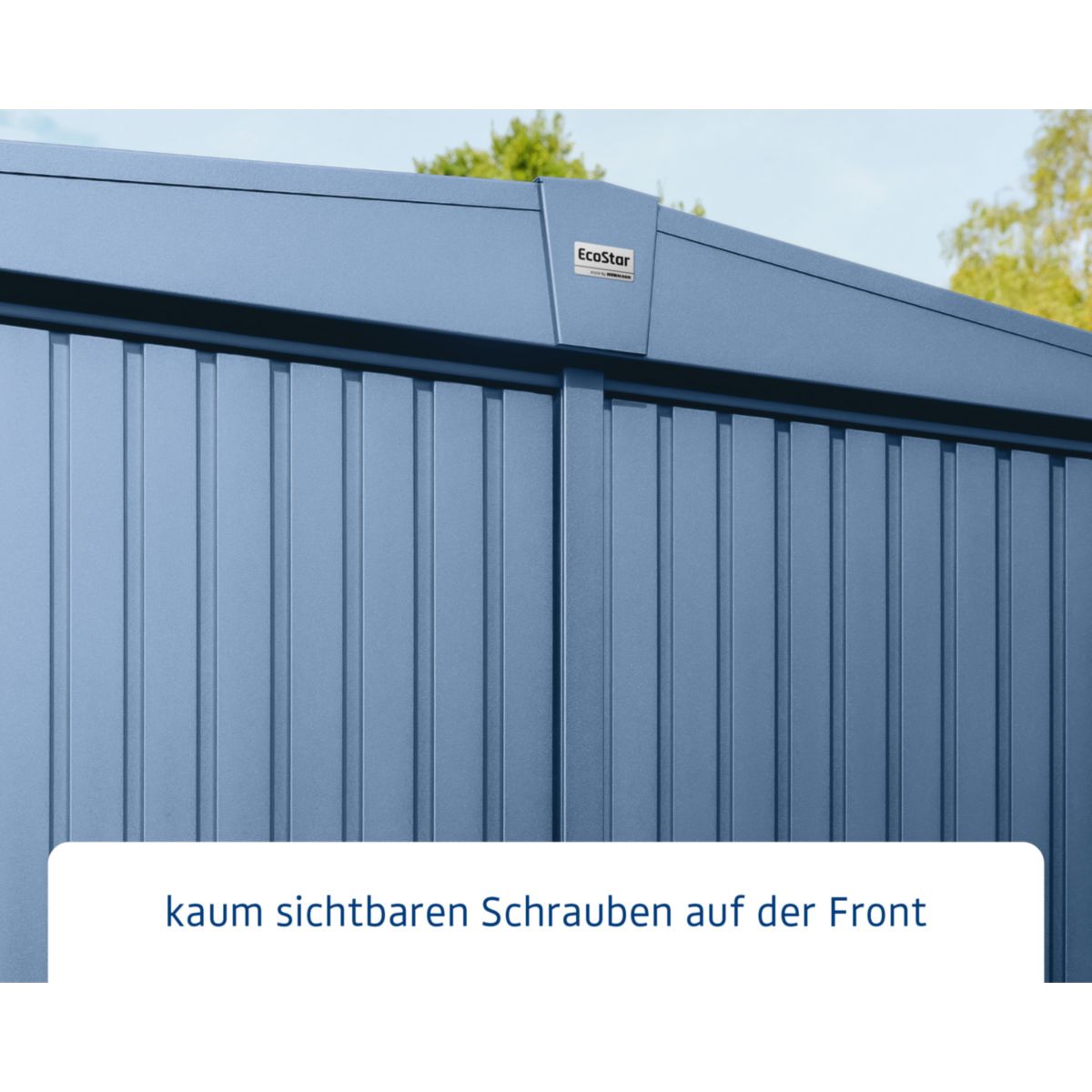 EcoStar  Gerätehaus Trend-STyp 1RAL5014 1 flg Bild 5