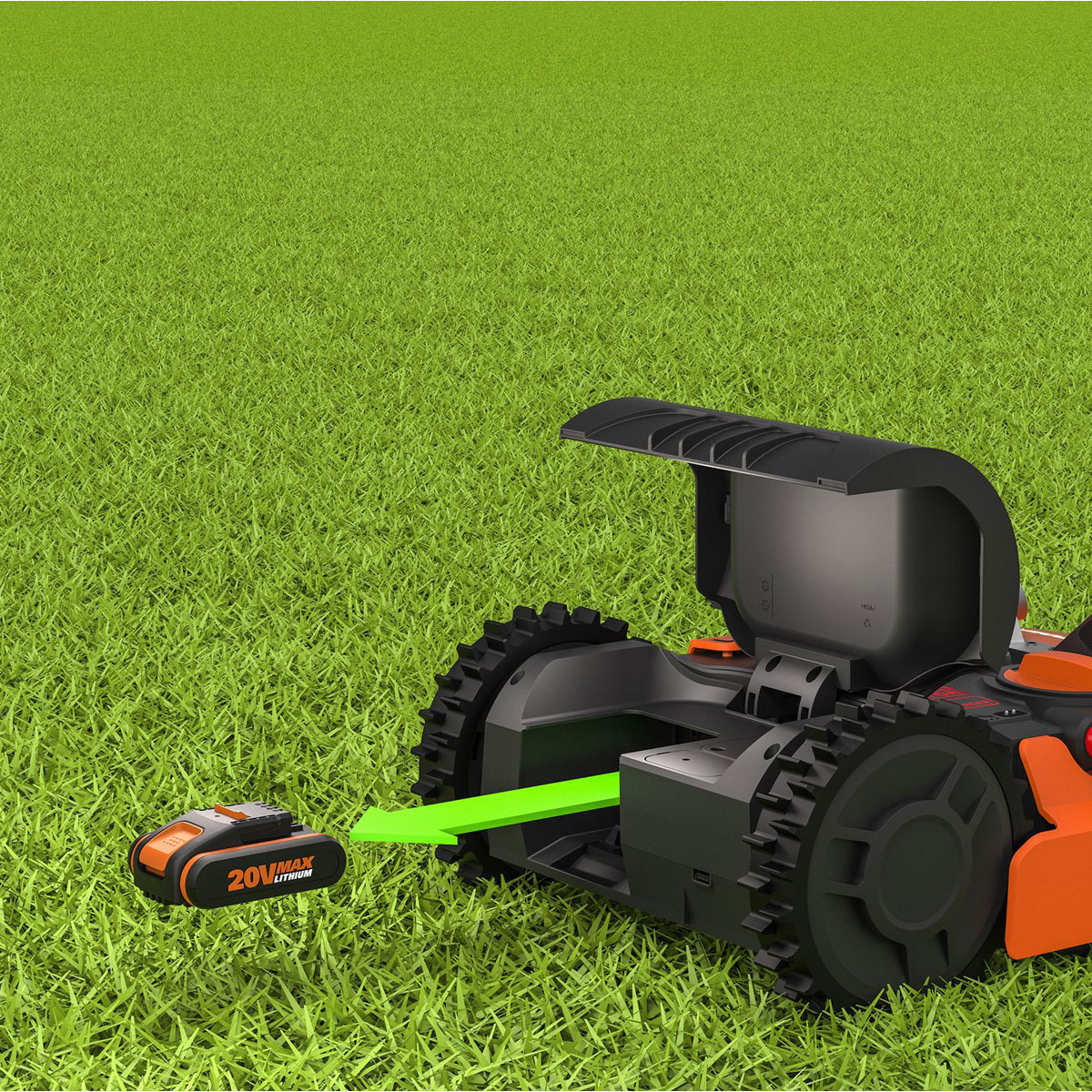 Worx Mähroboter Landroid M500 WR141E 500 m² Bild 6