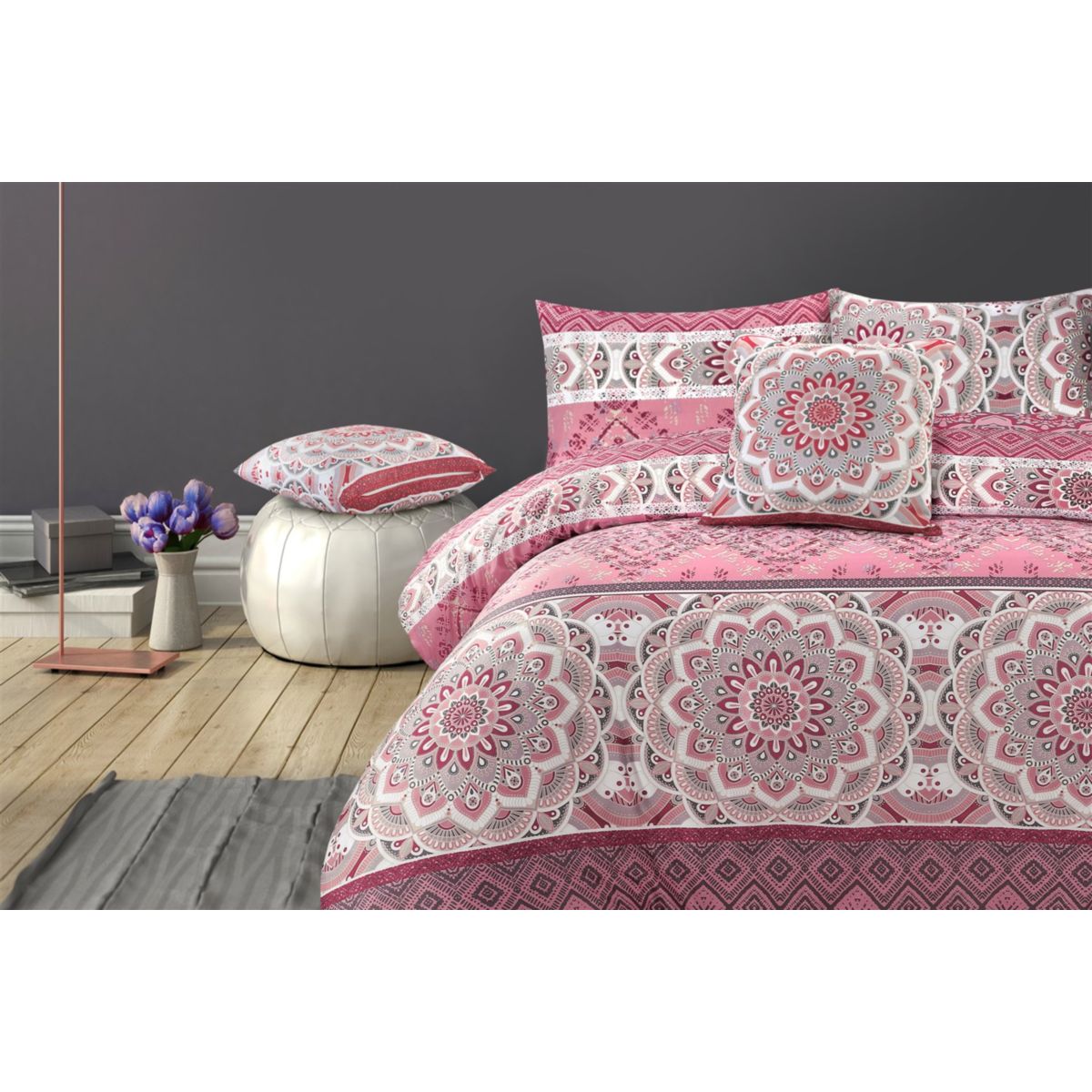 Dekokissen Alegra 125 multi / rosa 45 x 45 cm Bild 3