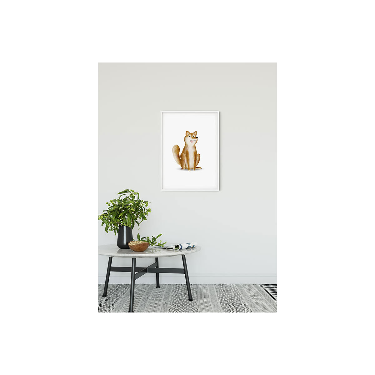 Komar  Wandbild Cute Animal Dog 30x40 cm