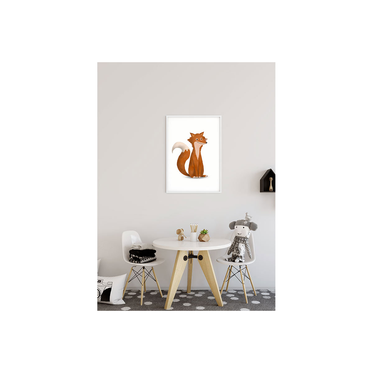Komar  Wandbild Cute Animal Fox 50x70 cm Bild 4