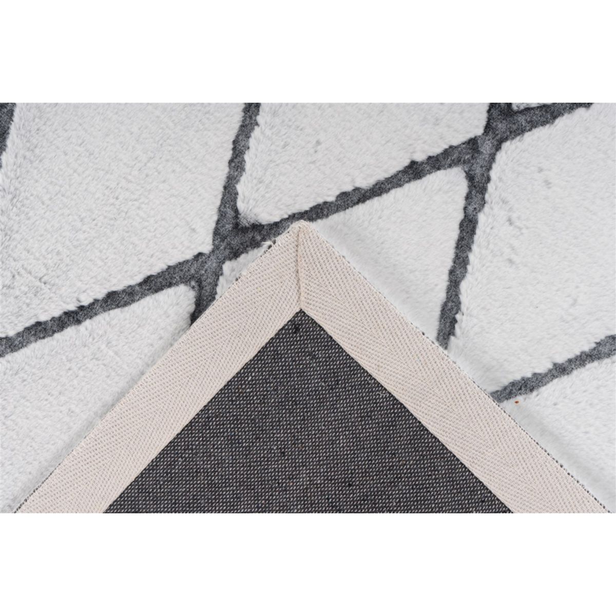 Vivica 225 Weiß / Anthrazit 80cm x 150cm Bild 4