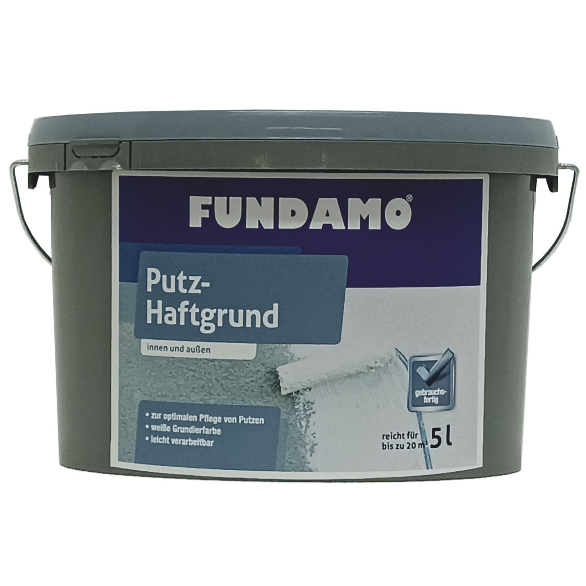 Fundamo Grundierfarbe weiß 5 L
