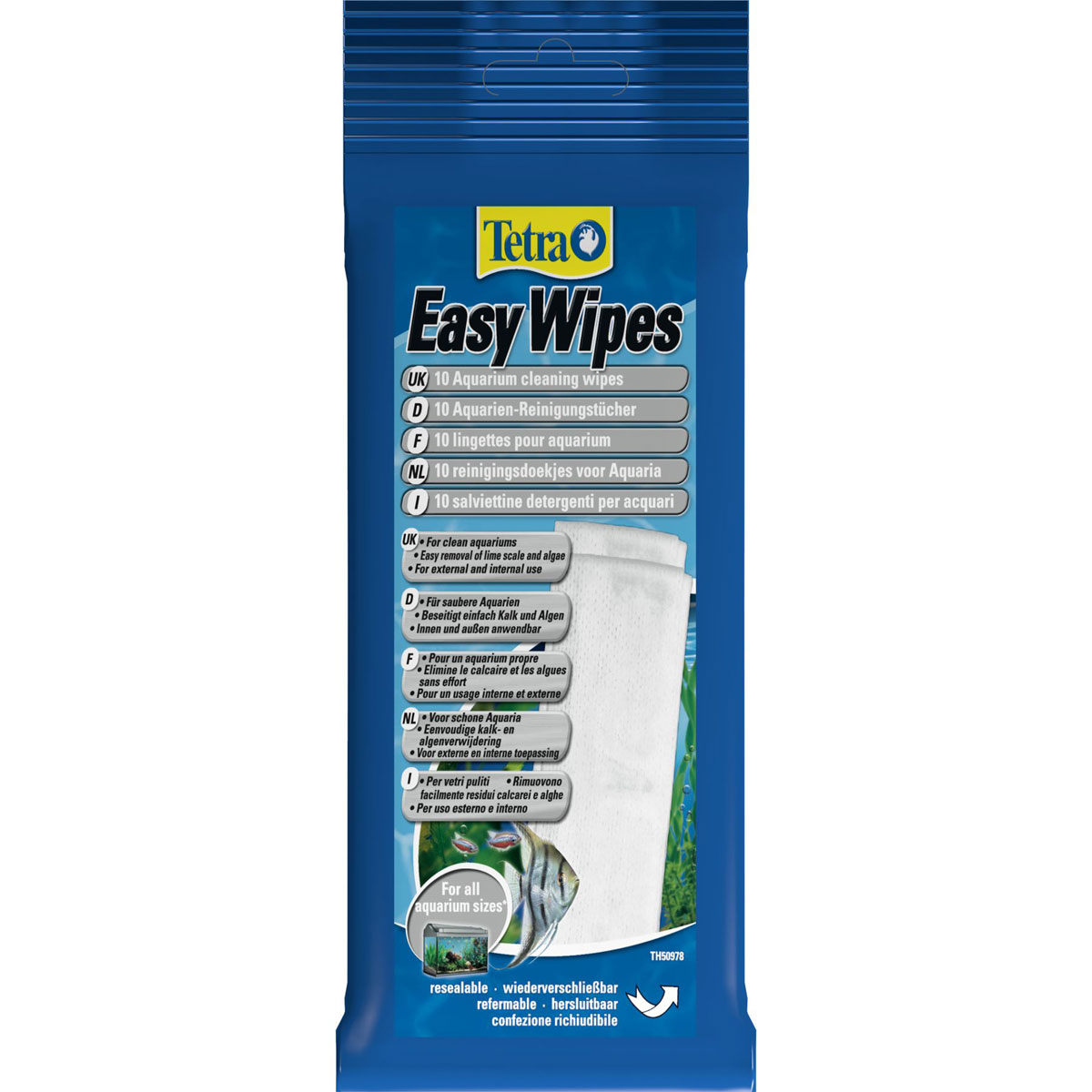 Tetra  EasyWipes 10 Stück