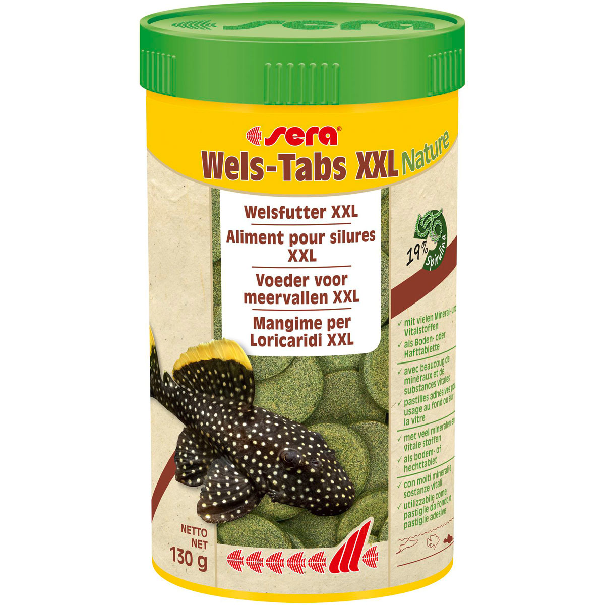 sera Wels-Tabs XXL 250 ml / 120 g