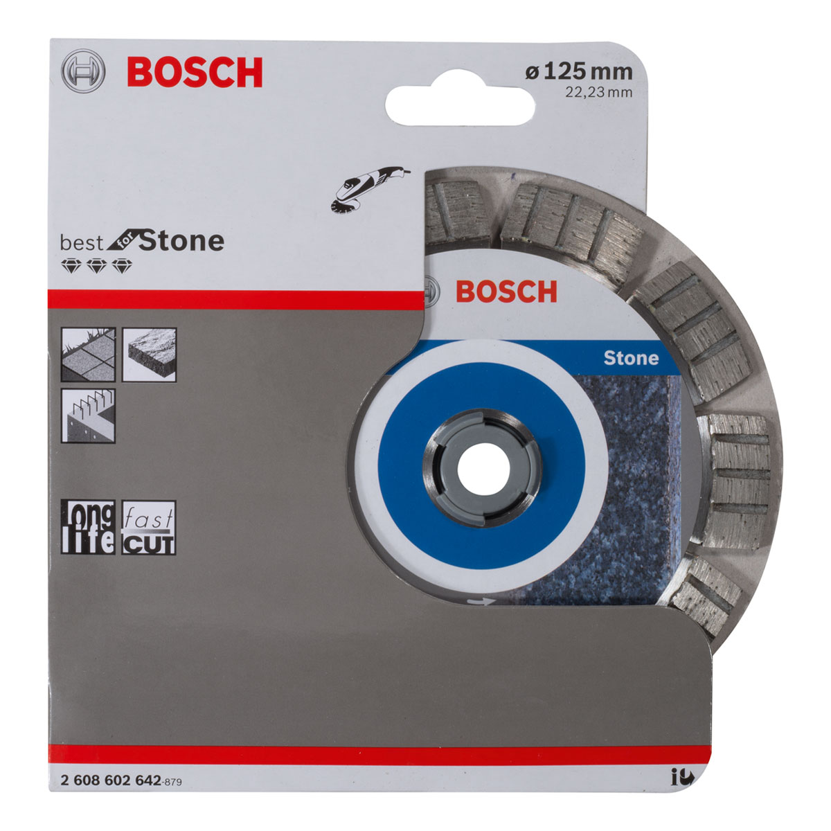 Bosch Professional  Diamanttrennscheibe Best for Stone 125 x 22,23 x 2,2 x 12 mm Bild 2