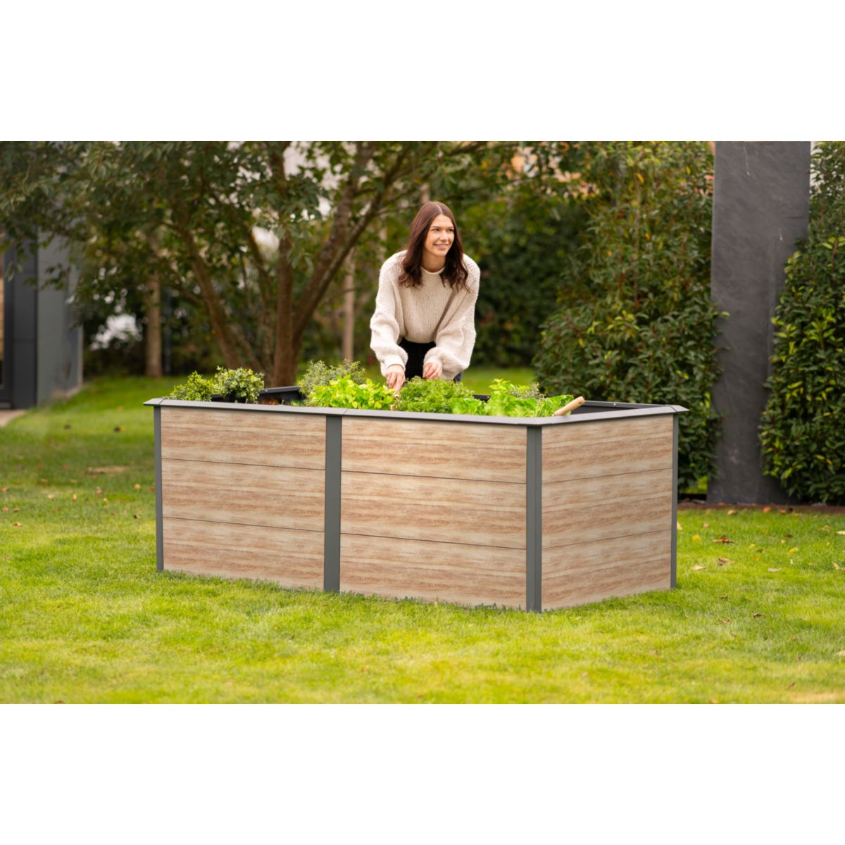 Westmann Hochbeet Primus-Multi XL  100x200x77cm Bild 3