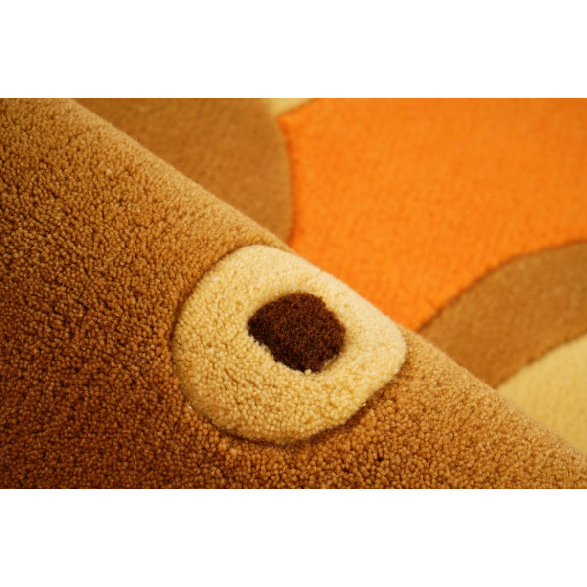 Joy 295 Orange 130cm x 130cm ECKIG Bild 3