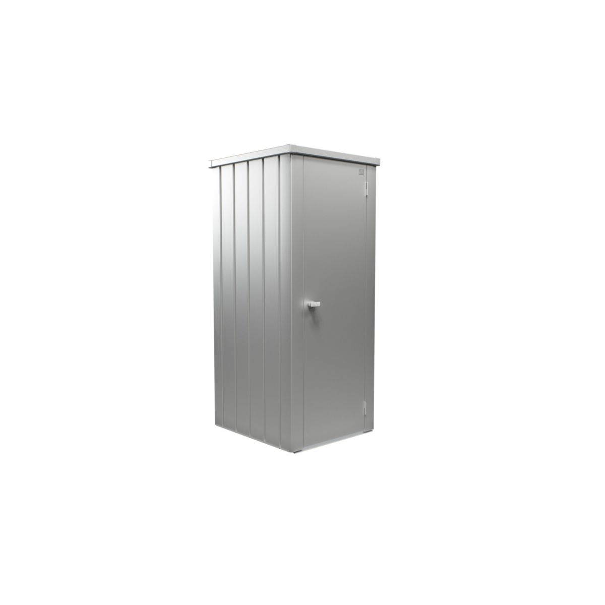 Biohort Terrassenschrank Julia Gr. L 78 x 87 x 181 cm silber-metallic