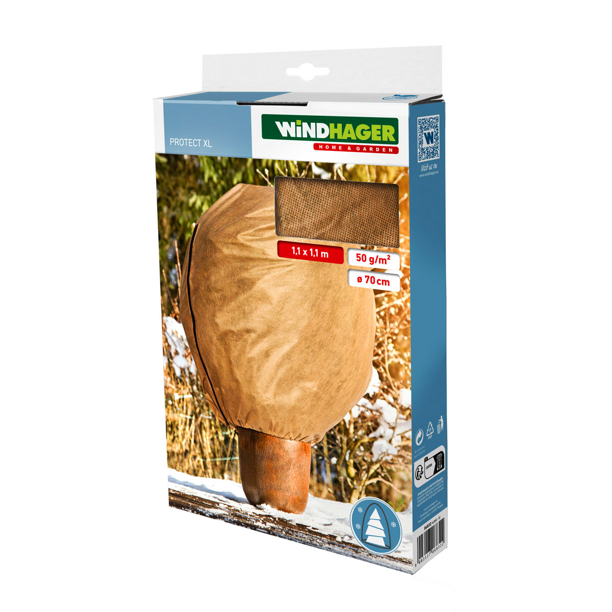 Windhager Vlieshaube Protect 0,6 x 1,8 m Bild 2