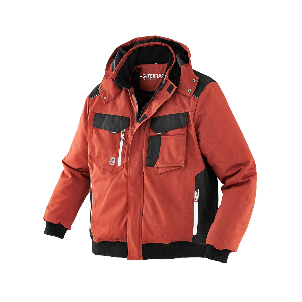 Terrax Workwear Pilotenjacke rotbraun Gr. 2XL
