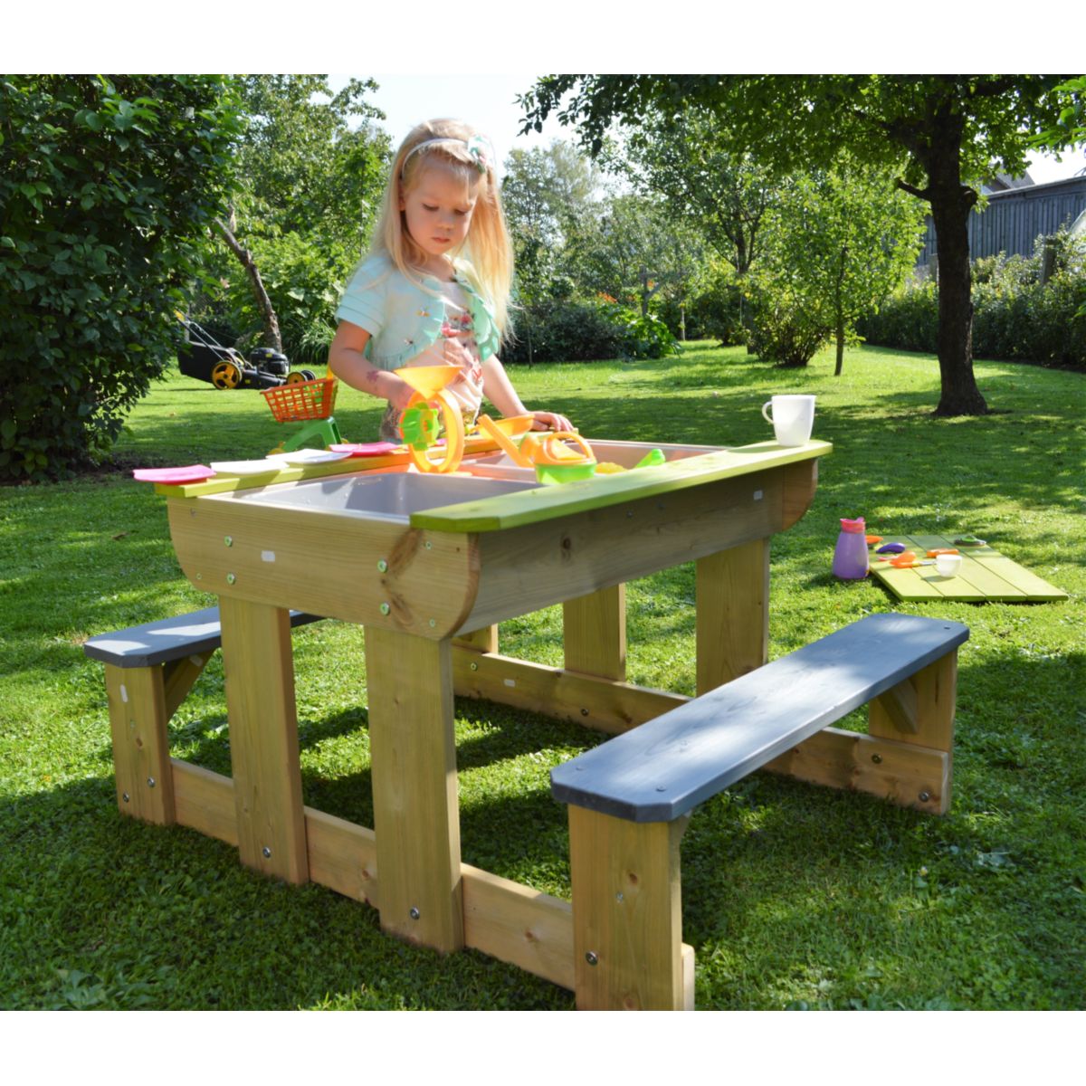 Wendi Toys Spieltisch & Matschtisch Esel 79x100x52,5 cm Bild 4