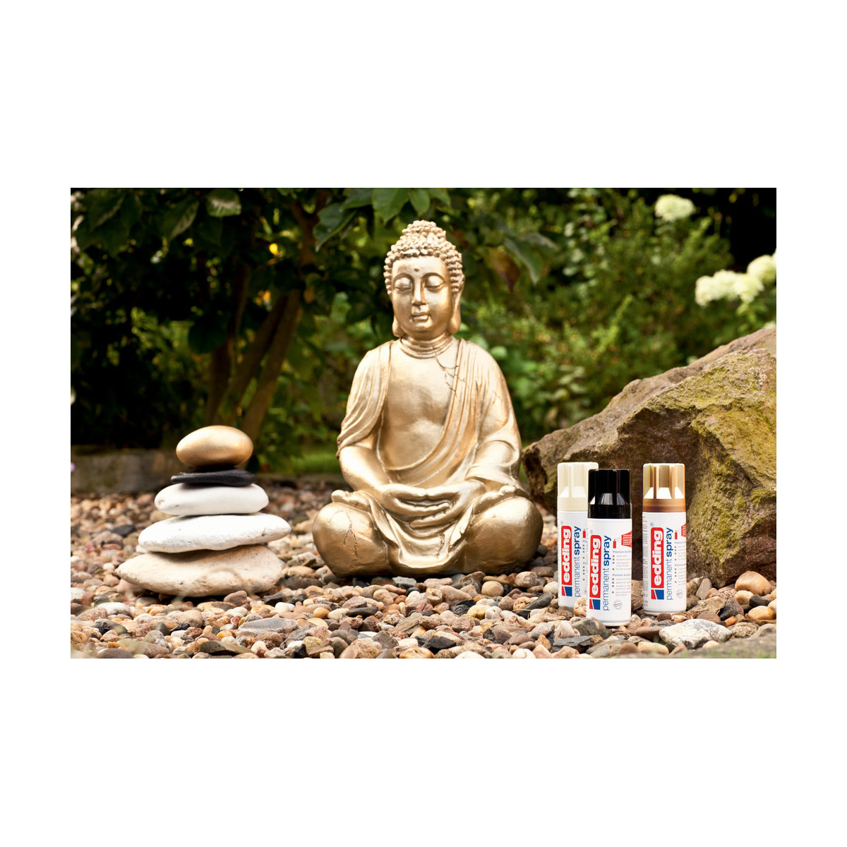 Edding  Spray 5200 reichgold seidenmatt Bild 3