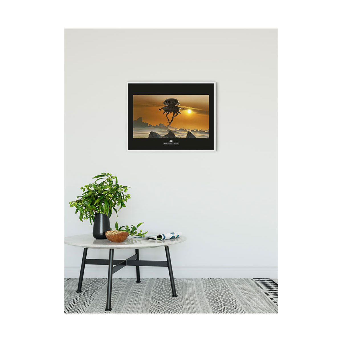 Komar  Wandbild Star Wars Classic Hoth Probe Droid 40x30 cm