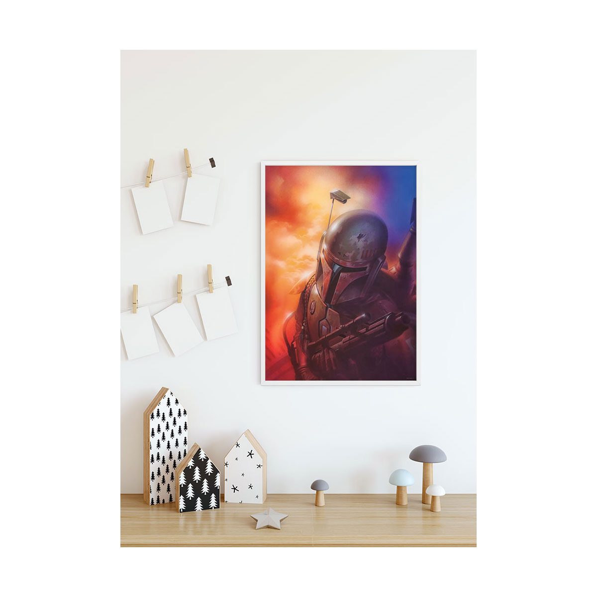 Komar  Wandbild Star Wars Classic Mandalorian 40x50 cm Bild 5