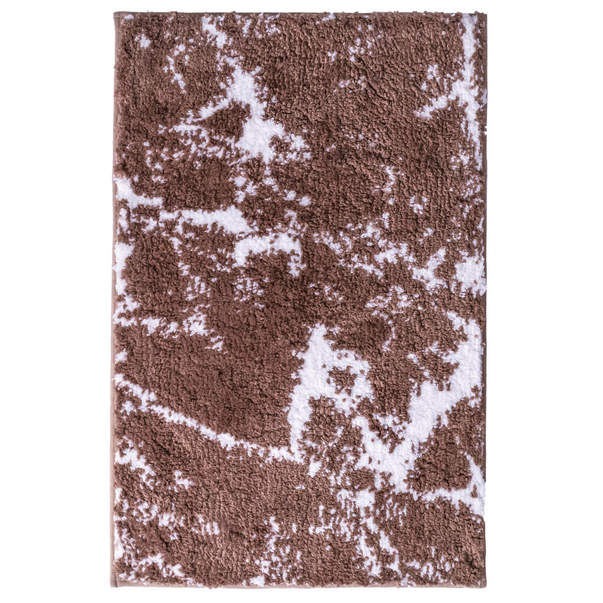 Ridder  Teppich Marmor 60 x 90 cm beige-weiß Polyester-Microfaser