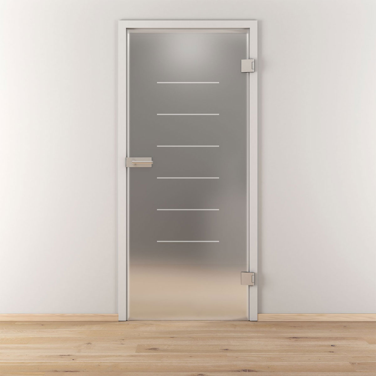 Novadoors Glasdrehtür NOVA 631 mattiert 70,9 x 197,2 cm Rechts