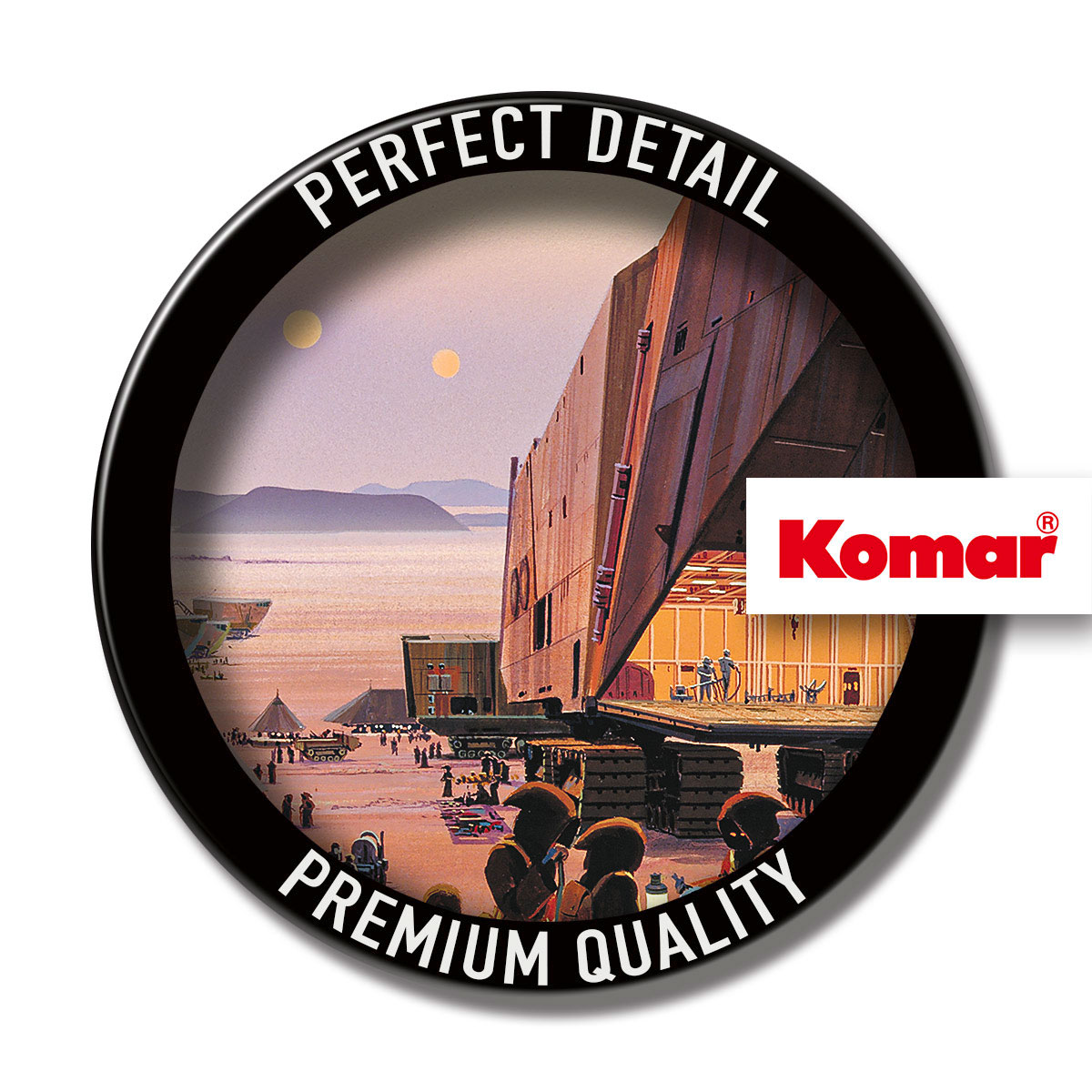 Komar  Wandbild Star Wars Classic Java Market 70x50 cm Bild 6