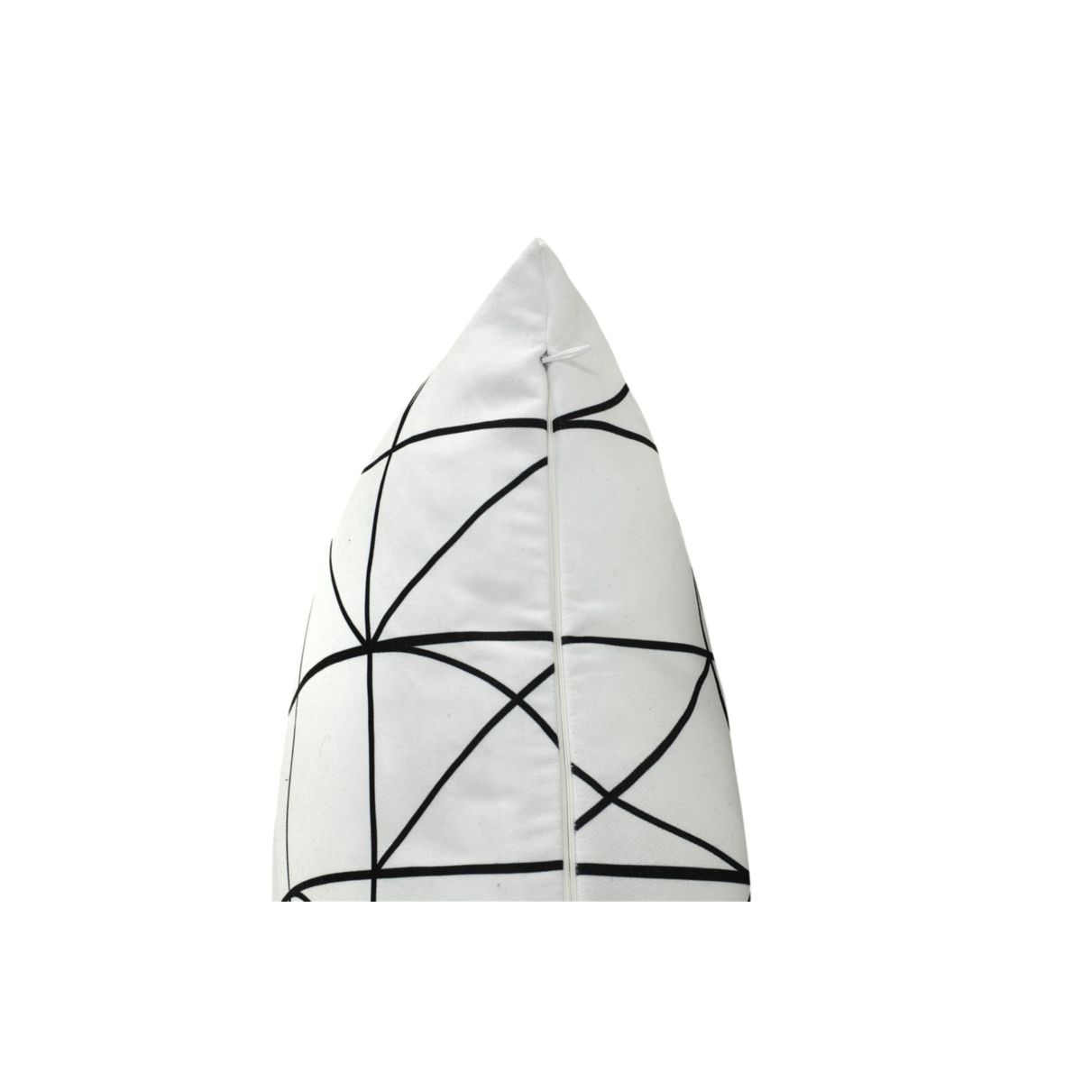 Dekokissen Kennedy 125 weiß / schwarz 45 x 45 cm Bild 2