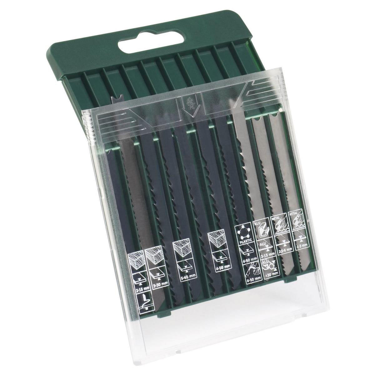 Bosch  Stichsägeblatt-Set für Holz und Metall U-Schnitt 10-teilig Bild 1