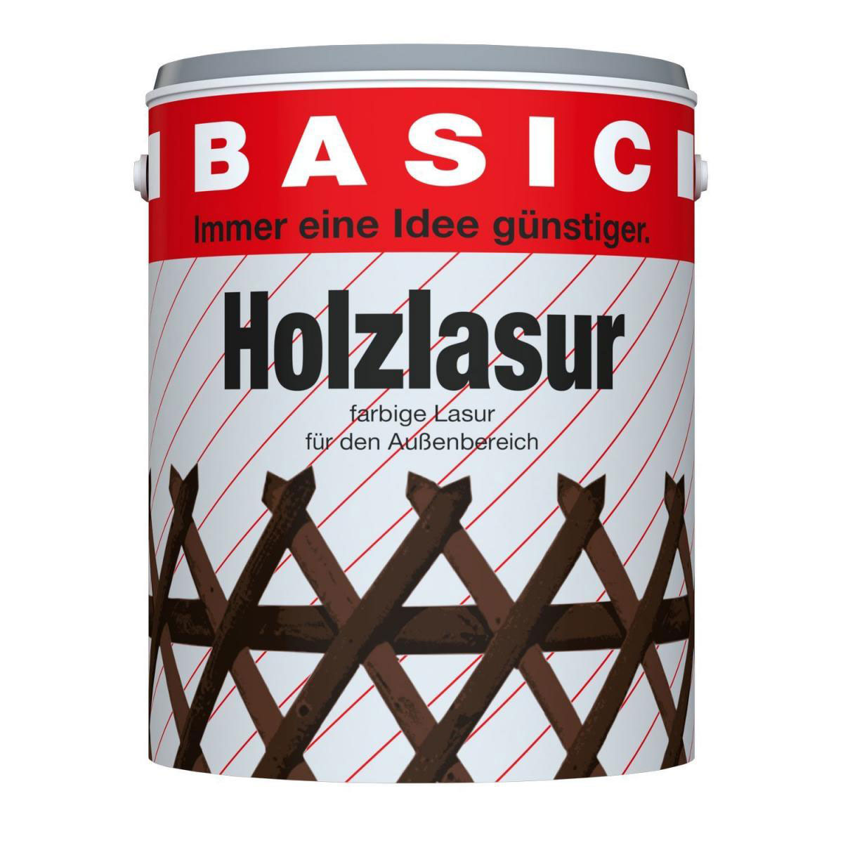 Basic Zaunlasur nussbaum 5 L