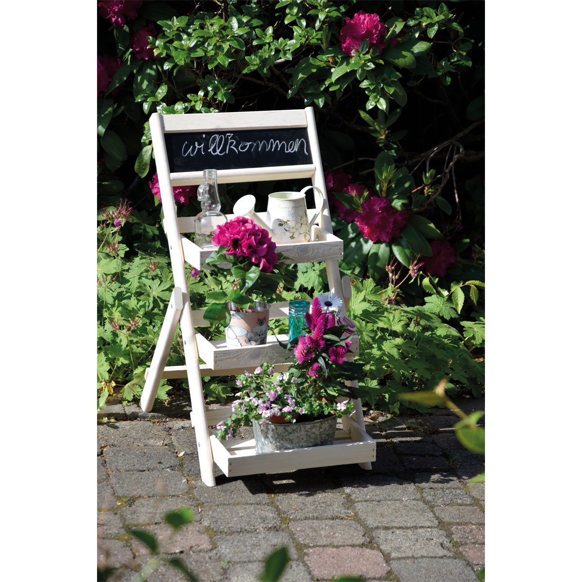 dobar Frühbeet-Aufsatz für Hochbeet 128 x 67 x 31,5 cm Kiefer natur Bild 2