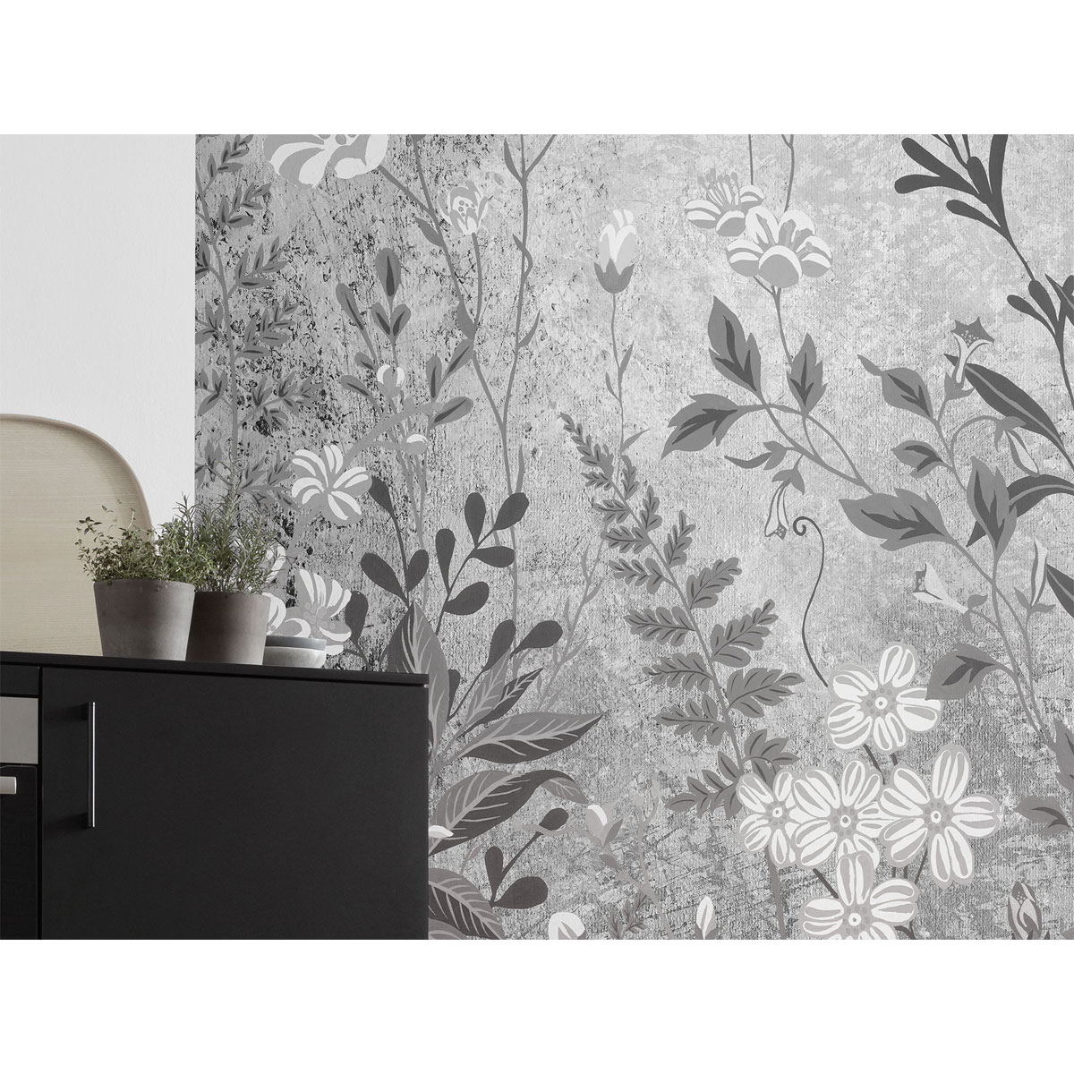 Komar  Vlies Fototapete Moonlight Flowers 200x250 cm Bild 9