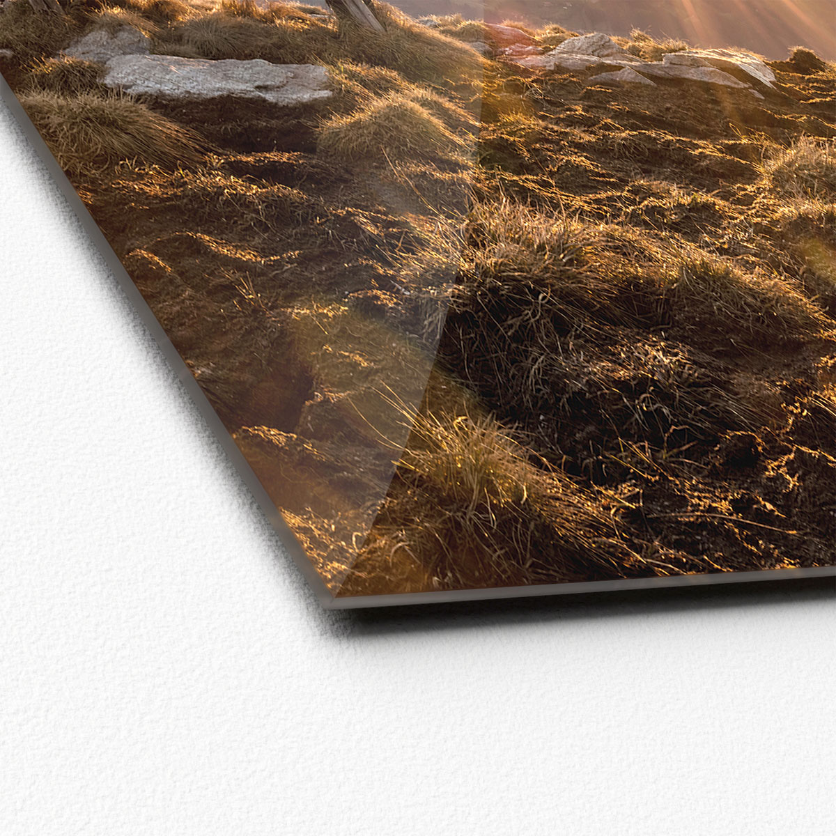 Glas-Art Bench und Horizon 30 x 30 Glasbild Bild 2